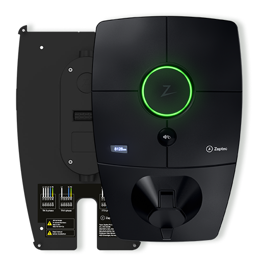 Zaptec Pro (22 kW, Steckdose Typ 2, RFID/APP/, MID, WLAN/SIM/OCPP 1.6, FI Typ B)