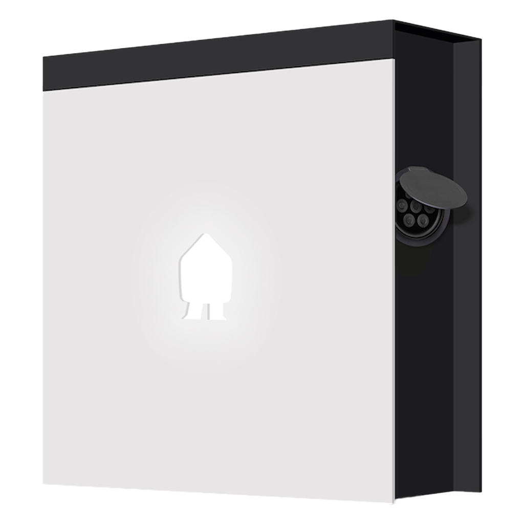 Smappee EV Wall Business mit Steckdose (bis 22 kW)