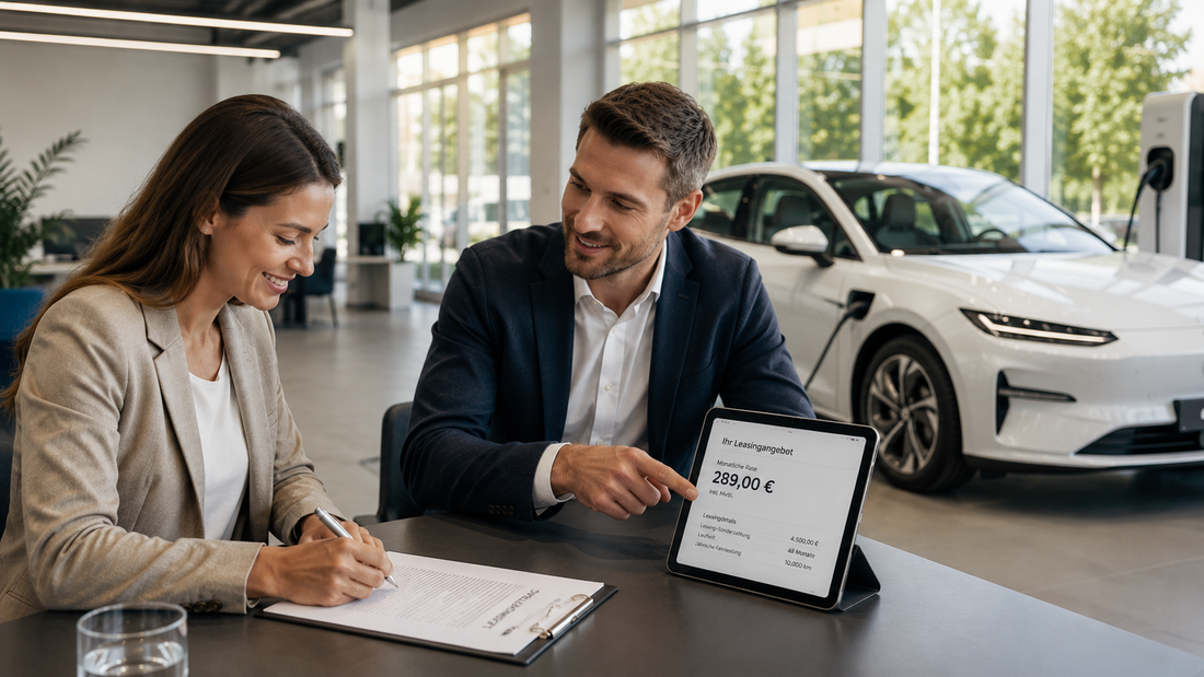 E-Auto Leasing 2026: Günstige Raten, Restwertfalle und wann sich der Kauf mehr lohnt